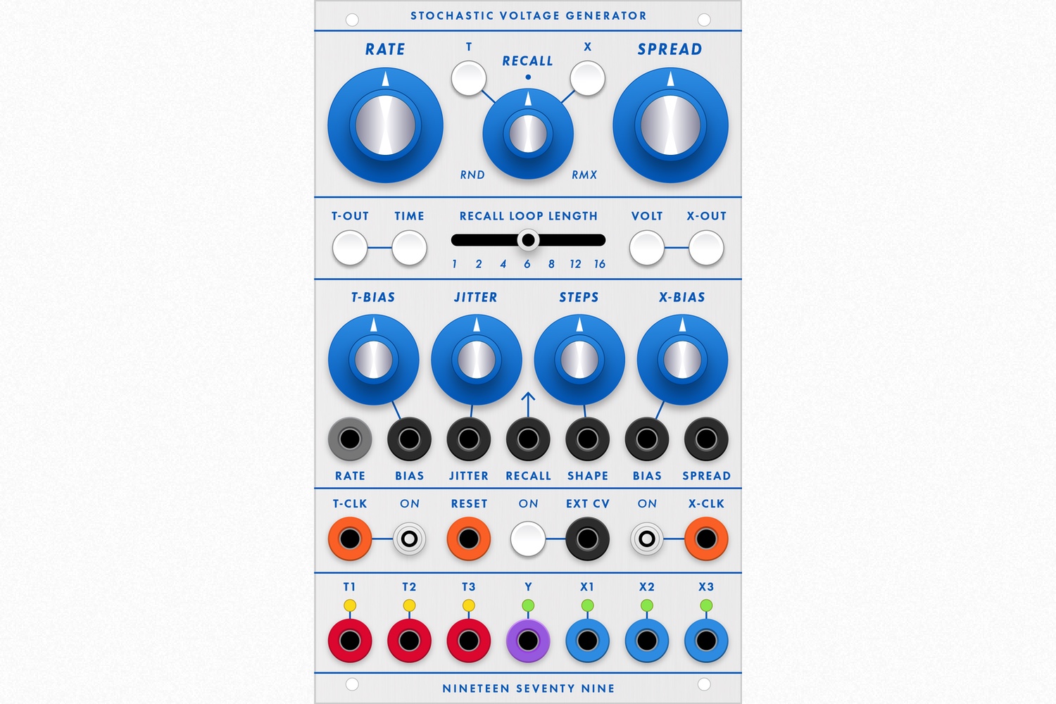 1979 SVG Stochastic Voltage Generator Buchla Marbles
